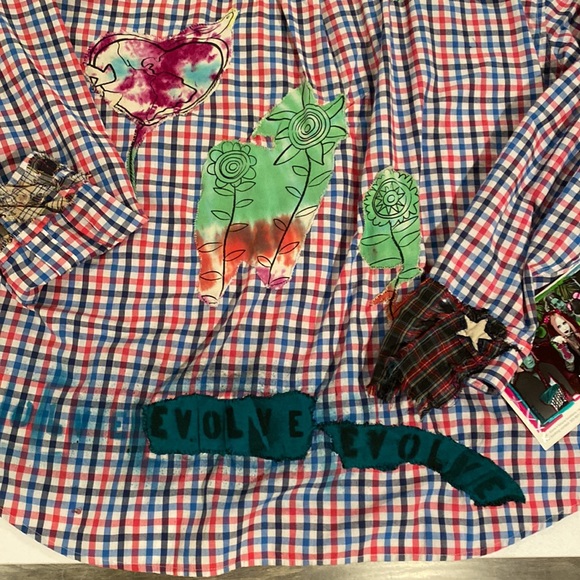 Customized plaid seditionary button down shirt - Picture 15 of 15